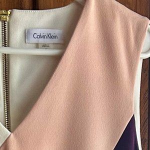 Calvin Klein Dress, Size 14 - NWOT. Sleeveless, Knee Length
